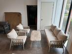 Lifestyle Feraro stoel-bank loungeset 4-delig, Tuin en Terras, Ophalen, 5 zitplaatsen, Aluminium, Loungeset