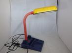vintage bureaulamp met pennenbakje, Huis en Inrichting, Lampen | Tafellampen, Ophalen of Verzenden, Gebruikt, Metaal, Minder dan 50 cm