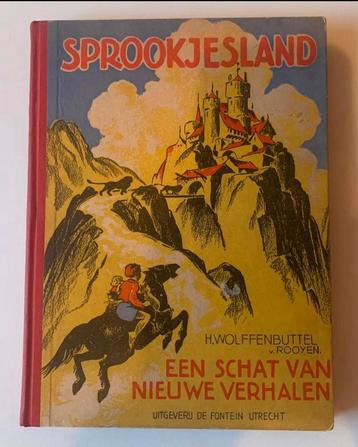 Vintage boek SPROOKJESLAND Wolffenbuttel verhalen Fontein beschikbaar voor biedingen