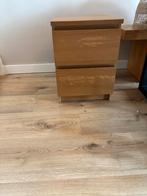 Ikea Malm (nacht) kastje met 2 lades, Huis en Inrichting, 1 of 2 laden, Zo goed als nieuw, Minder dan 100 cm, 25 tot 50 cm
