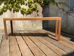 Tafel in eik en ipé, Minder dan 50 cm, 100 tot 150 cm, Eikenhout, Nieuw