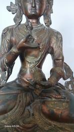Bronzen Boeddha Vajrasattva vintage, Ophalen of Verzenden, Gebruikt