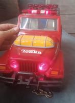 Grote Wrangler Tonka Jeep met lier elektrisch te bedienen, Ophalen of Verzenden, Auto