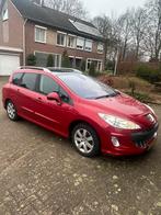 Peugeot 308 1.6 VTI 16V SW 7P 2011 Rood, Voorwielaandrijving, Zwart, 4 cilinders, 7 stoelen