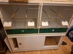 Heesakkers kooi, Dieren en Toebehoren, Ophalen, Zo goed als nieuw, Kunststof, Vogelkooi