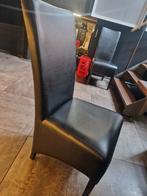 Stoel homint - Zwart - Kunstleer 16 stuks, Huis en Inrichting, Stoelen, Ophalen, Gebruikt, Zwart, Leer