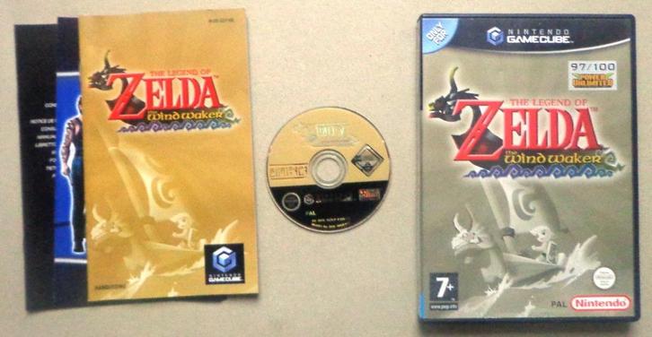 The Legend of Zelda the Wind Waker voor de Nintendo GameCube, Spelcomputers en Games, Games | Nintendo GameCube, Zo goed als nieuw