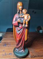 Mariabeeld 38 cm, Antiek en Kunst, Antiek | Religie, Ophalen of Verzenden