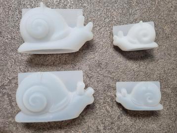 Siliconen mallen kleine slak , grote slak beschikbaar voor biedingen