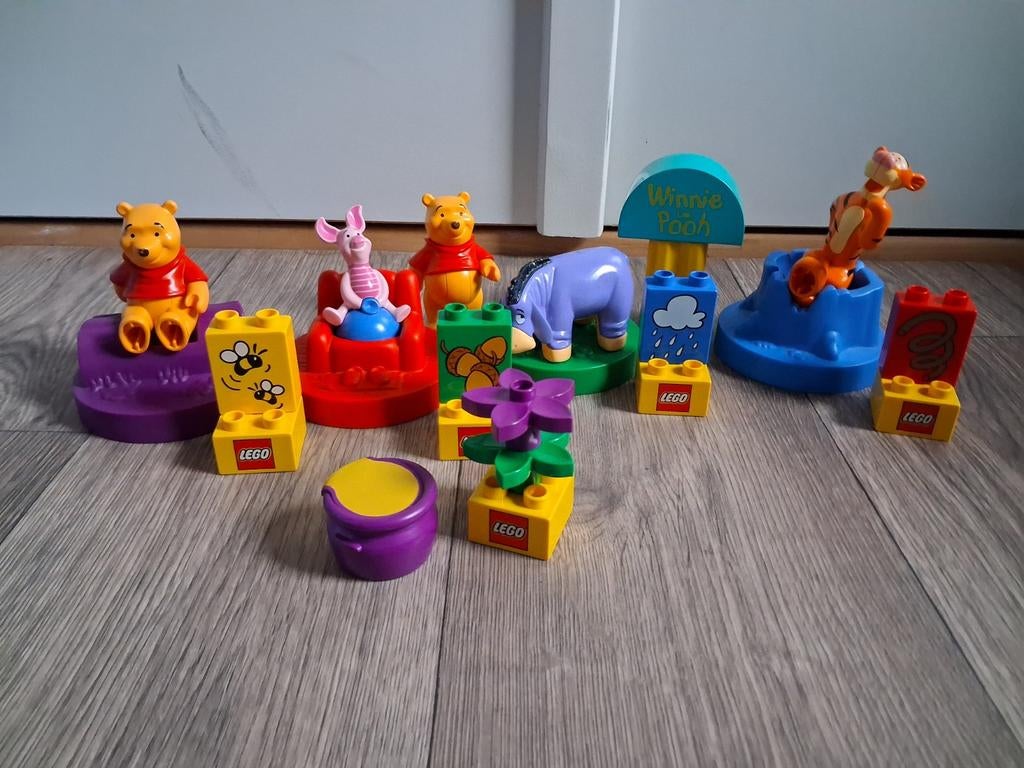 Lego Duplo Winnie the Pooh uit begin jaren 2000, Kinderen en Baby's, Speelgoed | Duplo en Lego, Ophalen of Verzenden, Zo goed als nieuw