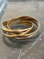 Trinity ring 18 karaat, 3 kleuren goud., Sieraden, Tassen en Uiterlijk, Ringen, Ophalen of Verzenden, Zo goed als nieuw, Goud
