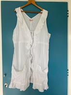 Leuke linnen blouse/tuniek Didi, maat xxl, nieuw, Ophalen, Wit, Maat 46/48 (XL) of groter, Nieuw