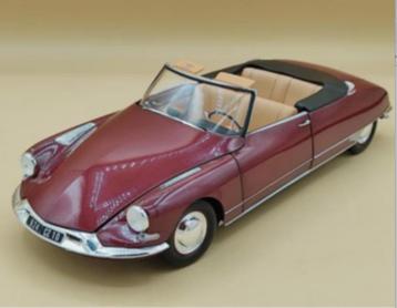 Citroen DS 19 1961 Cabriolet Rood schaal 1:18 Norev 181561 beschikbaar voor biedingen