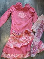 Roze adee  Set - 122, Ophalen of Verzenden, Zo goed als nieuw, Meisje, Jurk of Rok