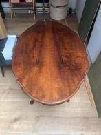 Vintage salontafel van hout in queen ann achtige stijl, Antiek en Kunst, Ophalen