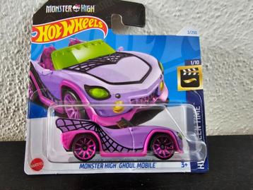 Hot Wheels Monster High Ghoul Mobile HotWheels beschikbaar voor biedingen