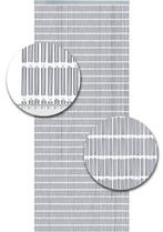 Vliegengordijn hulzen zilver 90 x 210 cm  NIEUW, Ophalen, Kunststof, 80 tot 100 cm, Overige typen