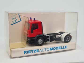 Iveco truck brandweer - Rietze 1/87