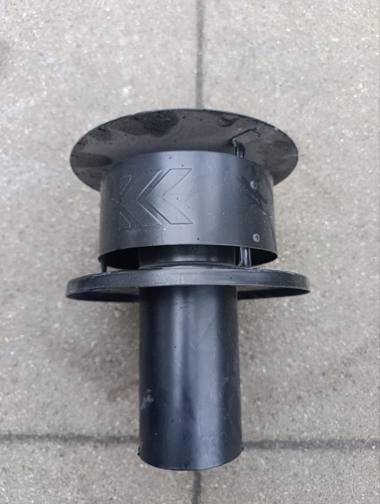 Aluminium Schoorsteenkap 75mm, Ophalen of Verzenden, Nieuw