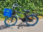Leuke fiets van Alpina zwart/blauw 18 inch, Fietsen en Brommers, Fietsen | Kinderfietsjes, Ophalen of Verzenden, Gebruikt, 16 tot 20 inch
