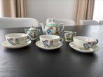 Antiek porseleinen mini kinderservies, Ophalen of Verzenden, Zo goed als nieuw, Kop en/of schotel