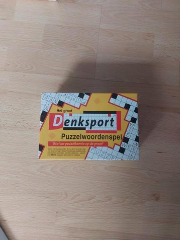 Denksport puzzelwoordenspel beschikbaar voor biedingen