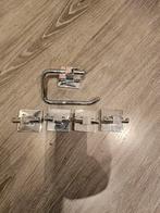 Handdoek haakjes en wc rolhouder, Ophalen of Verzenden, Chroom, Toilet