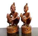 Hanengevecht Balinese Cockfight woodcarvings hanengevechten, Ophalen of Verzenden