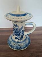 Vintage kandelaar gemerkt Delfts Blauw  Ram 238, Ophalen of Verzenden, Keramiek of Aardewerk