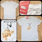NIEUW🔥【★★★★★】♀️ SHIRT【REDGEM】mt.XL〔oks L-R 𝟱𝟬 cm〕beer, Wit, Nieuw, Ophalen of Verzenden, Redgem
