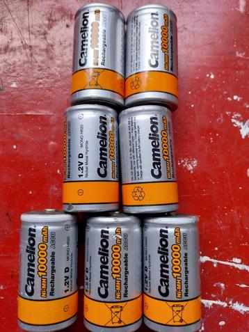 oplaadbare batterijen Camelion Ni-MH10000mAh 1,2V beschikbaar voor biedingen