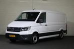 Volkswagen Crafter 2.0 TDI 140pk L3 H2 Automaat Navigatie Ca, Auto's, Stof, 4 cilinders, Volkswagen, 3000 kg