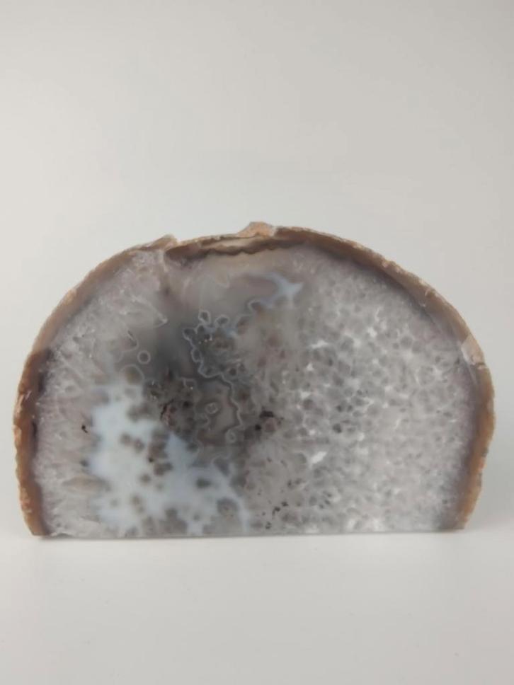 Agaat waxinelichthouder, Verzamelen, Mineralen en Fossielen, Mineraal, Ophalen of Verzenden