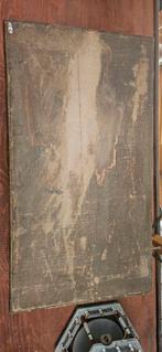 Oude Houten Kist met Slot & Sleutel, Antiek en Kunst, Ophalen