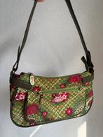 Vintage Y2K Oilily groene schoudertas met bloemen print, Oilily, Oilily, Ophalen of Verzenden, Zo goed als nieuw
