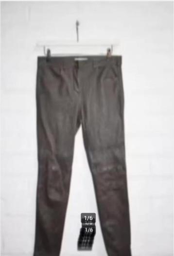 Givenchy - Prachtige 100% leren broek maat 36 - ZGAN beschikbaar voor biedingen