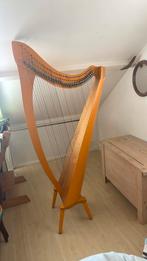 Salvi harp 34 snaars met muziekboek en snaren, Muziek en Instrumenten, Ophalen, Gebruikt