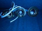 set spotjes, Huis en Inrichting, Lampen | Spots, Ophalen, Gebruikt, Metaal of Aluminium