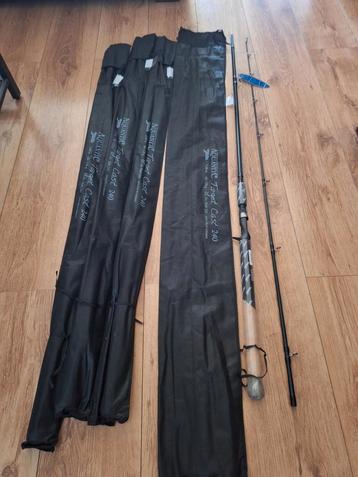 aquantic 2.4m en 60-120 gr target cast hengels!
 Alle 4! beschikbaar voor biedingen