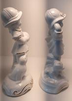 Vintage Porseleinen Beeldjes - Jongen en Meisje, Ophalen of Verzenden
