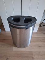 Brabantia wasmand RVS met waszak, Huis en Inrichting, Badkamer | Badtextiel en Accessoires, Ophalen of Verzenden, Zo goed als nieuw