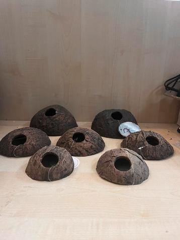 Setje aquariumdecoratie iglo ceramic nature beschikbaar voor biedingen