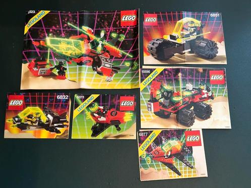 Partij lego blacktron intructie boekjes, Kinderen en Baby's, Speelgoed | Duplo en Lego, Zo goed als nieuw, Ophalen of Verzenden
