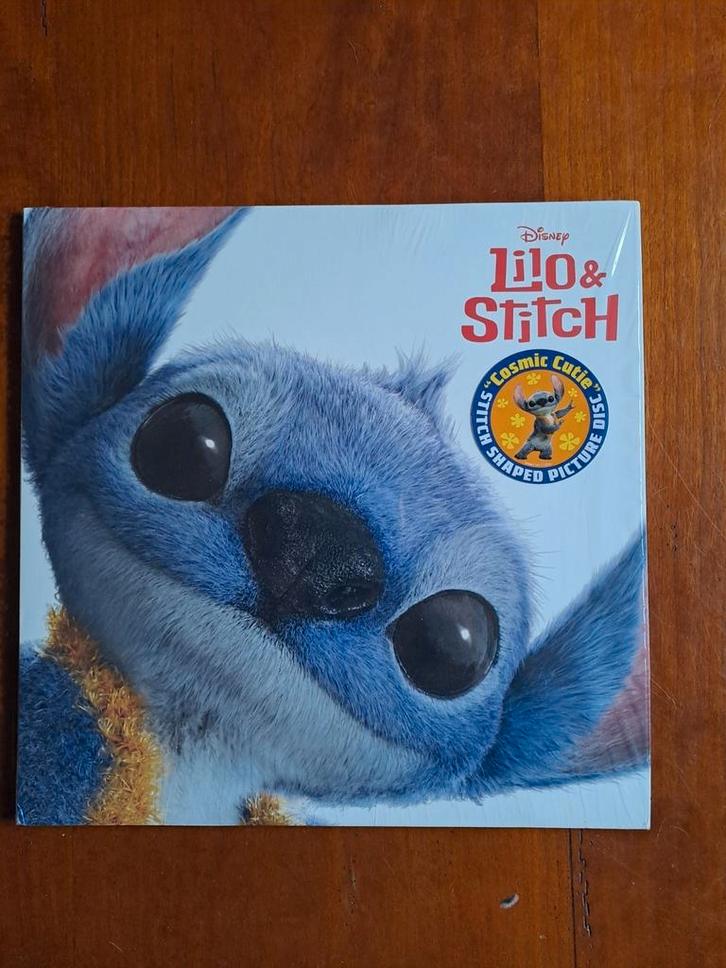Vinyl lilo & stitch shape disc collectors item, Cd's en Dvd's, Vinyl | Filmmuziek en Soundtracks, Zo goed als nieuw, Overige formaten