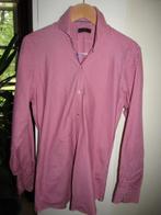E1890 WESTBROOK mt 40 overhemd rood bordeaux wit ruit, Westbrook, Verzenden, Halswijdte 39/40 (M), Zo goed als nieuw