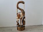 houten vogelbeeld, Antiek en Kunst, Kunst | Beelden en Houtsnijwerken, Ophalen of Verzenden
