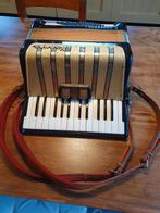Duitse hohner concerto 1 met koffer, Muziek en Instrumenten, Accordeons, Ophalen, Gebruikt, Hohner, Met koffer