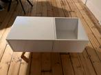 Witte Glorious Vinyl stereo kastje, Ophalen, Gebruikt, 100 tot 150 cm, Eikenhout