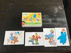 Puzzel Sesamstraat Kado verjaardag Sint Kerst, Ophalen, Minder dan 10 stukjes, Zo goed als nieuw