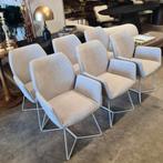 6 x Eetkamerstoel Misaki Beehive White van Jesper Home, Huis en Inrichting, Stoelen, Ophalen, ., Wit, Nieuw